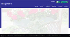 Desktop Screenshot of homeportmotel.com
